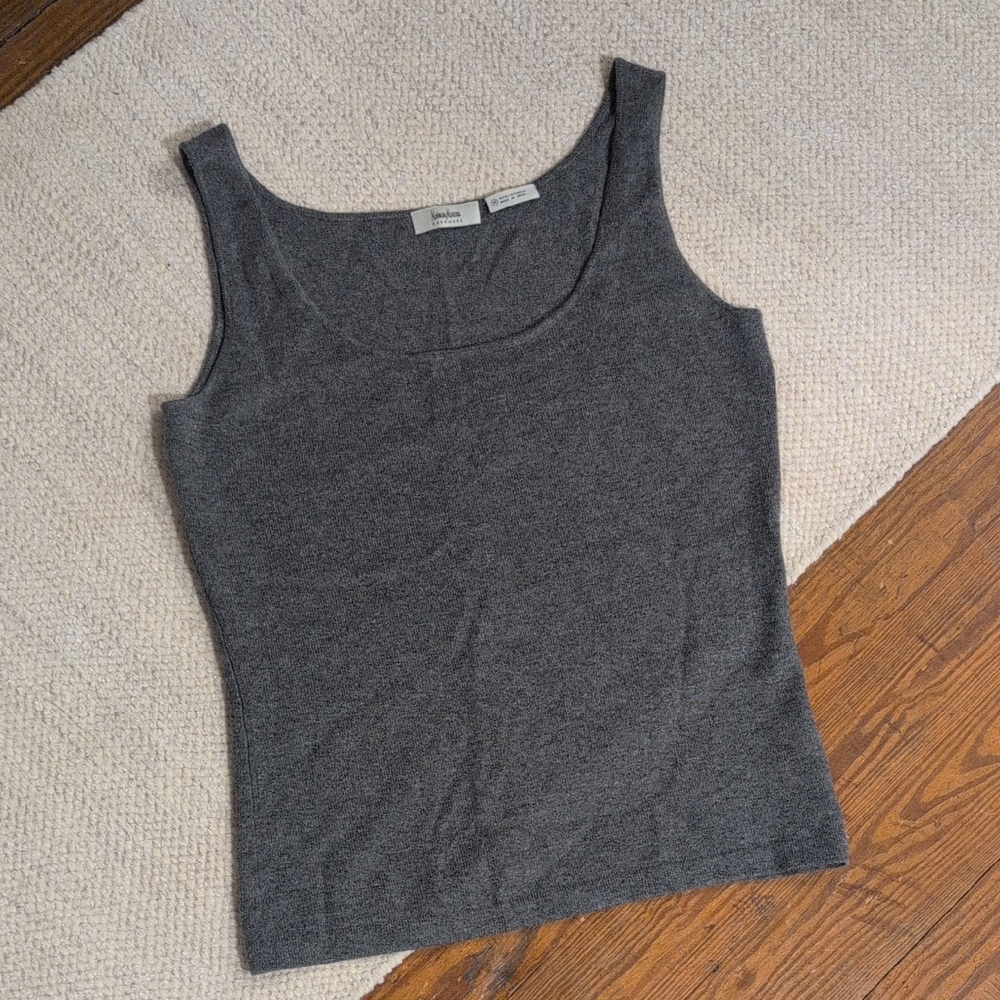 Neiman Marcus 100% Cashmere Tank Top